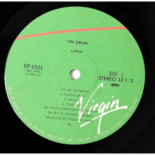 Japan - Tin Drum 錻力の太鼓 1981 Japan Vinyl LP ***READY TO SHIP from Hong Kong***